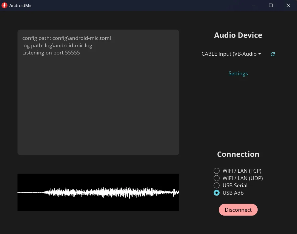 android-mic v2.2.3 把手机当做电脑的麦克风